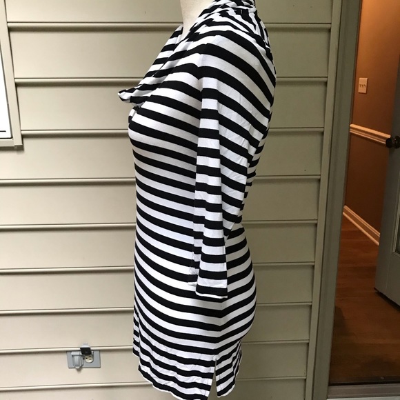 WHBM Tunic Striped Top - Picture 3 of 6